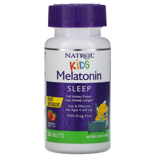 Natrol Melatonin Kids 40 Tablet  Çocuklar için resmi