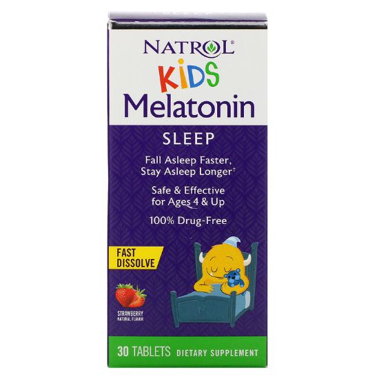 Natrol Melatonin Kids 40 Tablet  Çocuklar için resmi