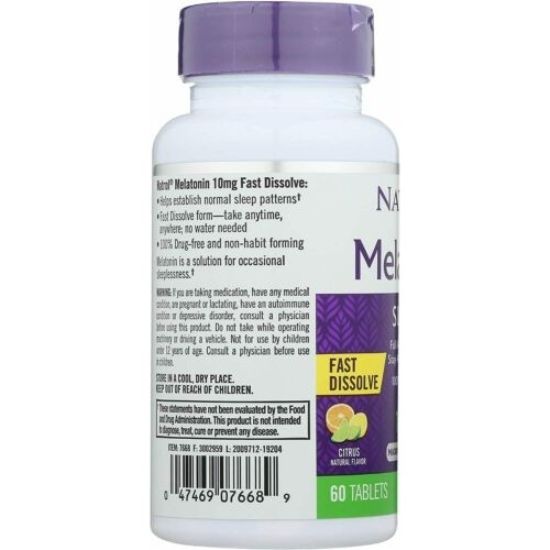 Natrol Melatonin 10 Mg 60 Tablet resmi