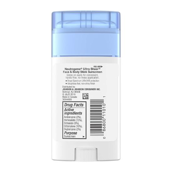 Neutrogena Ultra Sheer Non-Greasy Sunscreen Stick SPF-70 resmi