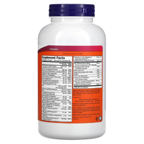 Now Foods¸ Adam¸ Superior Mens Multi¸ 180 Softgels resmi