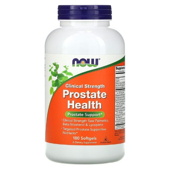 Now Foods¸ Clinical Strength Prostate Health¸ 180 Softgels resmi
