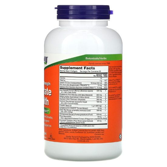 Now Foods¸ Clinical Strength Prostate Health¸ 180 Softgels resmi