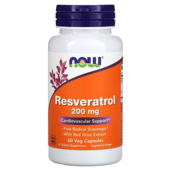 Now Foods¸ Resveratrol¸ 200 Mg¸ 60 Veg Capsules Now resmi