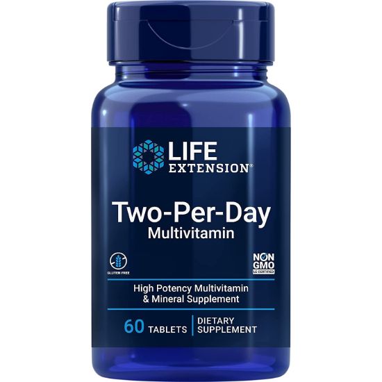 Life Extension Two-Per-Day Multivitamin 60 Tablets resmi