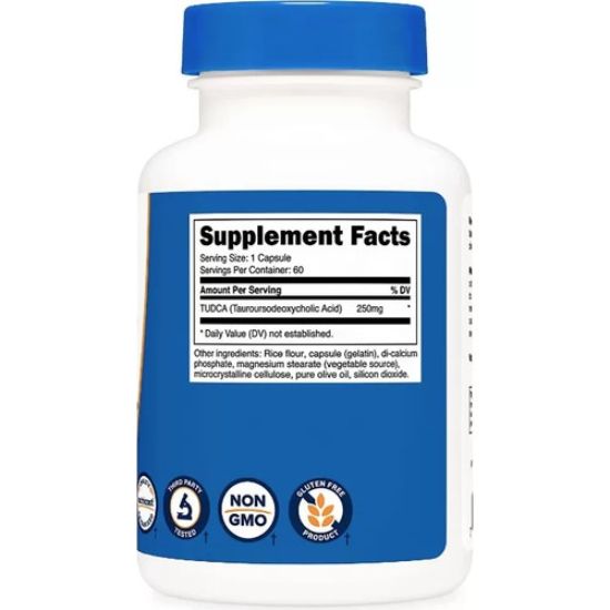 Nutricost Tudca 250mg¸ 60 Capsul resmi