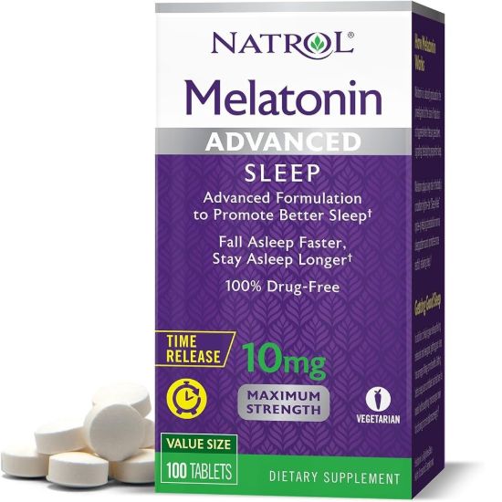 Natrol Natrol Melatonin Advanced Sleep Time Release 10 Mg 100c resmi