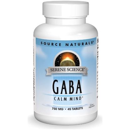 Source Naturals Serene Scıence Gaba Calm Mınd 750 Mg 45 Tablets resmi