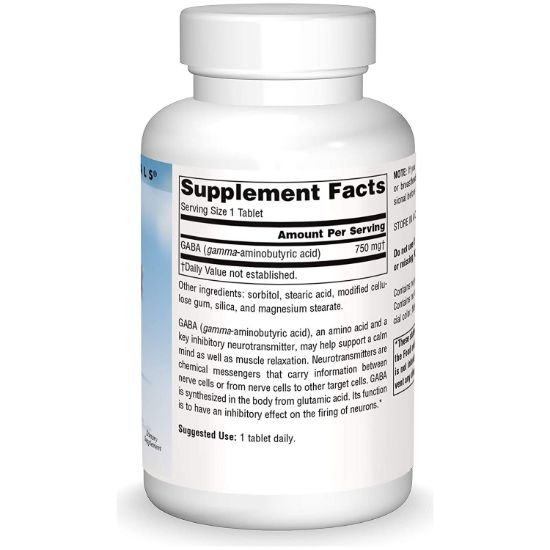 Source Naturals Serene Scıence Gaba Calm Mınd 750 Mg 45 Tablets resmi