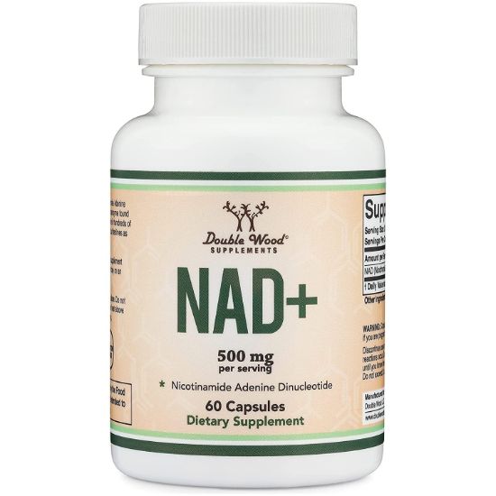Double Wood Nad+ Nicotinamide Adenine Dinucleotide 60 Kapsül resmi