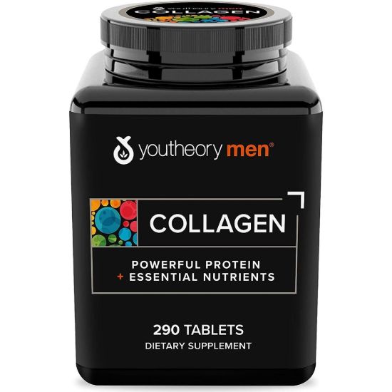 Youtheory Men Collagen + Biotin 290 Kapsül - Erkekler Için resmi