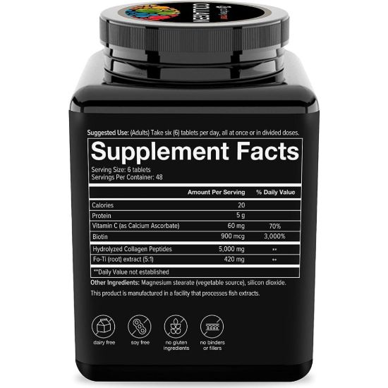 Youtheory Men Collagen + Biotin 290 Kapsül - Erkekler Için resmi