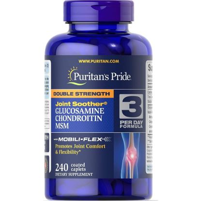 Puritans Pride Double Strength Glucosamine 240 Tablet resmi