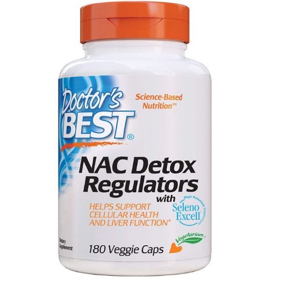 Doctors Best 600MG 180 Capsule Nac Detox Regulator resmi