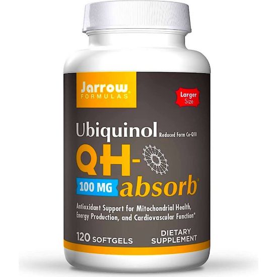 Jarrow Formulas¸ Ubiquinol¸ Qh-Absorb¸ 100 Mg¸ 120 Softgels resmi