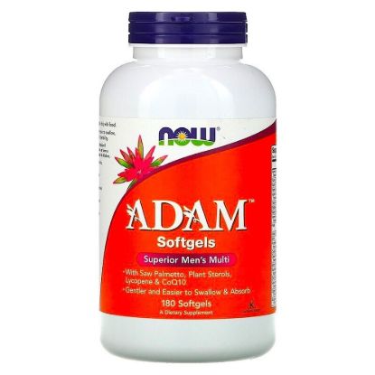 Now Foods¸ Adam¸ Superior Mens Multi¸ 180 Softgels resmi