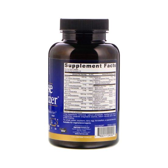 Jarrow Formulas Kan Şekeri Dengeliyici Glucose Optimizer 120 Tabl resmi