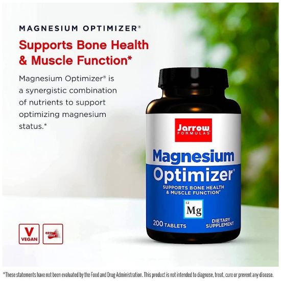 Jarrow Formulas¸ Magnesium Optimizer¸ 200 Tablets resmi
