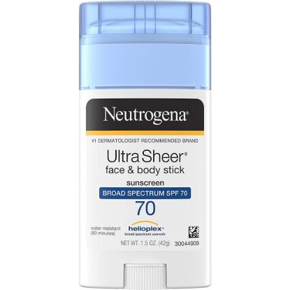 Neutrogena Ultra Sheer Non-Greasy Sunscreen Stick 1.5Oz 42gr resmi