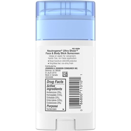 Neutrogena Ultra Sheer Non-Greasy Sunscreen Stick 1.5Oz 42gr resmi