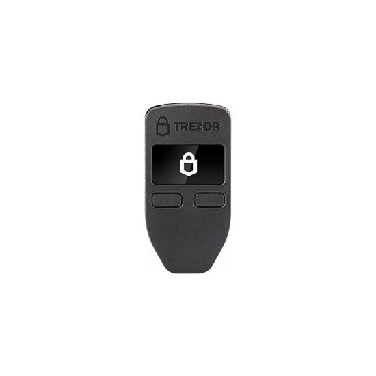 Trezor One Crypto Donanım Cüzdanı - (Siyah) (Yurt Dışından) resmi