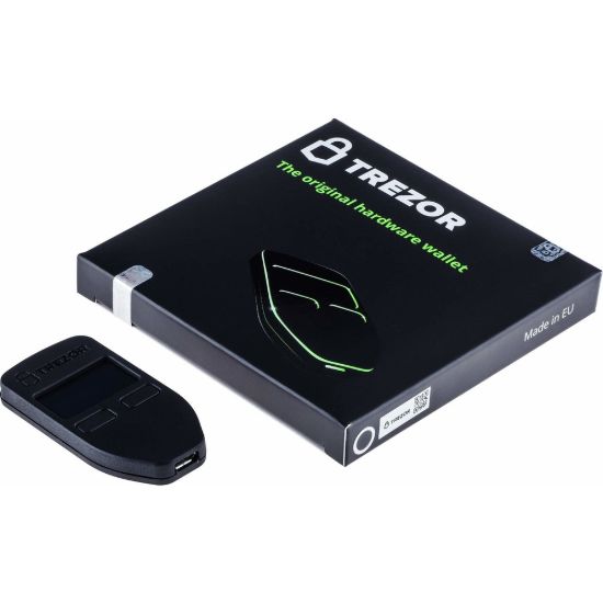 Trezor One Crypto Donanım Cüzdanı - (Siyah) (Yurt Dışından) resmi