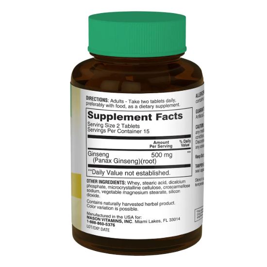 Peoples Choice Ginseng 500 mg 30 tablet resmi