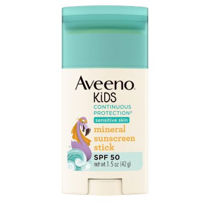 Aveeno Kids Continuous Protec 50¸ Sweat- & Water-Resistant¸ 1.5oz resmi