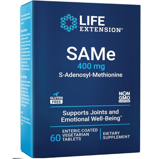 Life Extension Same 400mg (S-Adenosyl-Methionine) 60 Count resmi