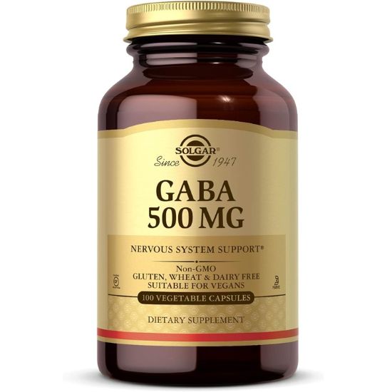 Solgar GABA 500 mg¸ 100 Vegetable Capsules resmi
