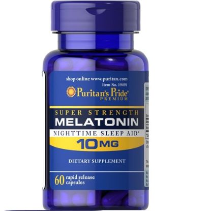 Puritans Pride Melatonin 10mg Rapid Release 60 Capsul resmi