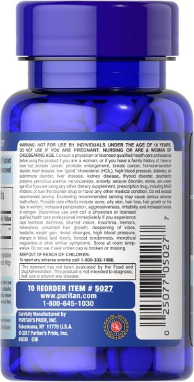 PURITANS PRIDE DHEA 50 MG 100 TABLETS resmi