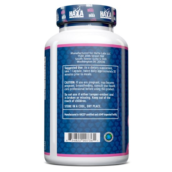 Haya Labs Probiotic Complex 10 Billion 60 Capsules resmi