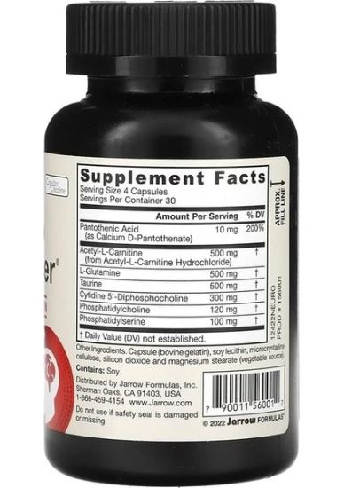 Jarrow Formulas Neuro Optimizer 120 Capsules resmi
