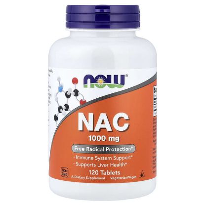 NOW Foods, NAC, 1,000 mg, 120 Tablets resmi
