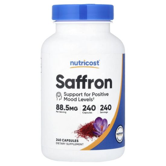 Nutricost, Saffron, 88.5 mg , 240 Capsules resmi