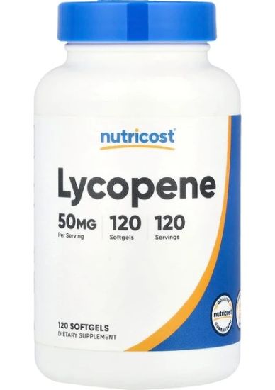 Nutricost, Lycopene, 50 mg, 120 Softgels resmi