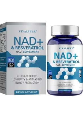 Vivalifer Vivalifer Nad+ Resveratrol Nad Tmg 1500 mg 120 Caps resmi