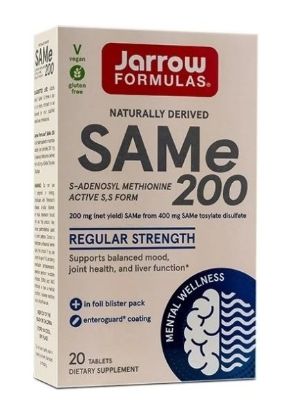 Jarrow Formulas Same 200MG Mental Wellness 20 Tablets resmi