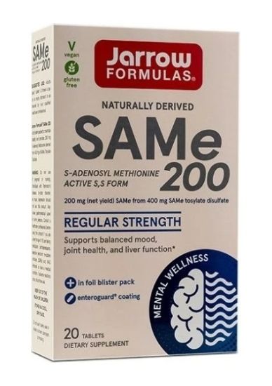 Jarrow Formulas Same 200MG Mental Wellness 20 Tablets resmi