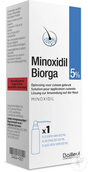 BAILLEUL %5 MINOXDL BIORGA SAC DOKULMESINE KARŞI SOLÜSYON 60 ML resmi