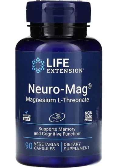 Life Extension Neuro-Mag Magnesium L-Threonate 90 Vegetarian Capsules resmi