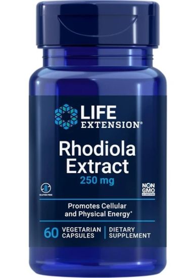 Life Extension Life Extension Rhodiola Extract 250 Mg 60 Vegetarian Capsules resmi