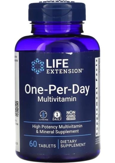 Life Extension One Per Day 60 Tablet resmi