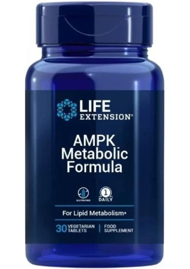 Life Extension Ampk Metabolic Formula For Lipid Metabolism 30 Vegetarian tablets resmi