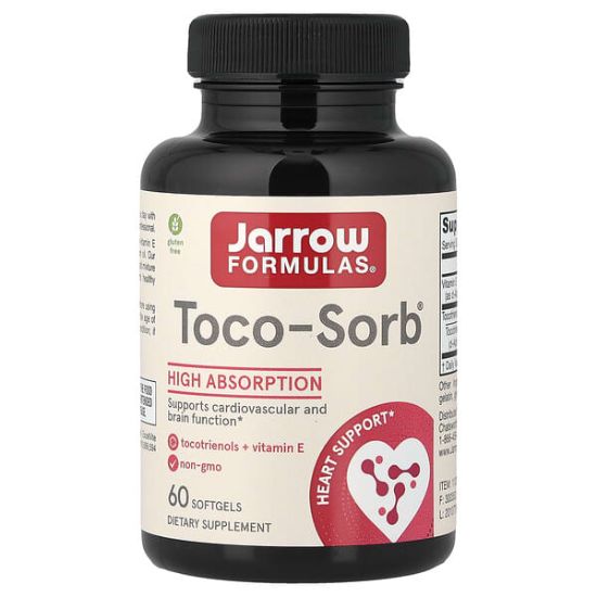 Jarrow Formulas, Toco-Sorb®️, 60 Softgels resmi