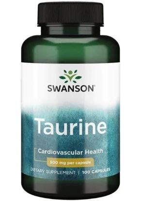 Swanson Taurine 500 Mg 100 Kapsül resmi