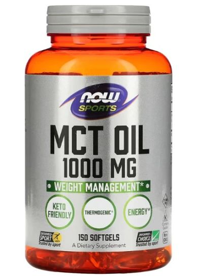 Now Sports Sports Mct Oil 1000 mg 150 Softgels resmi