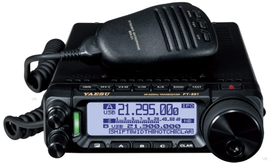 Yaesu FT-891 HF / 50 MHz Mobil Telsiz resmi